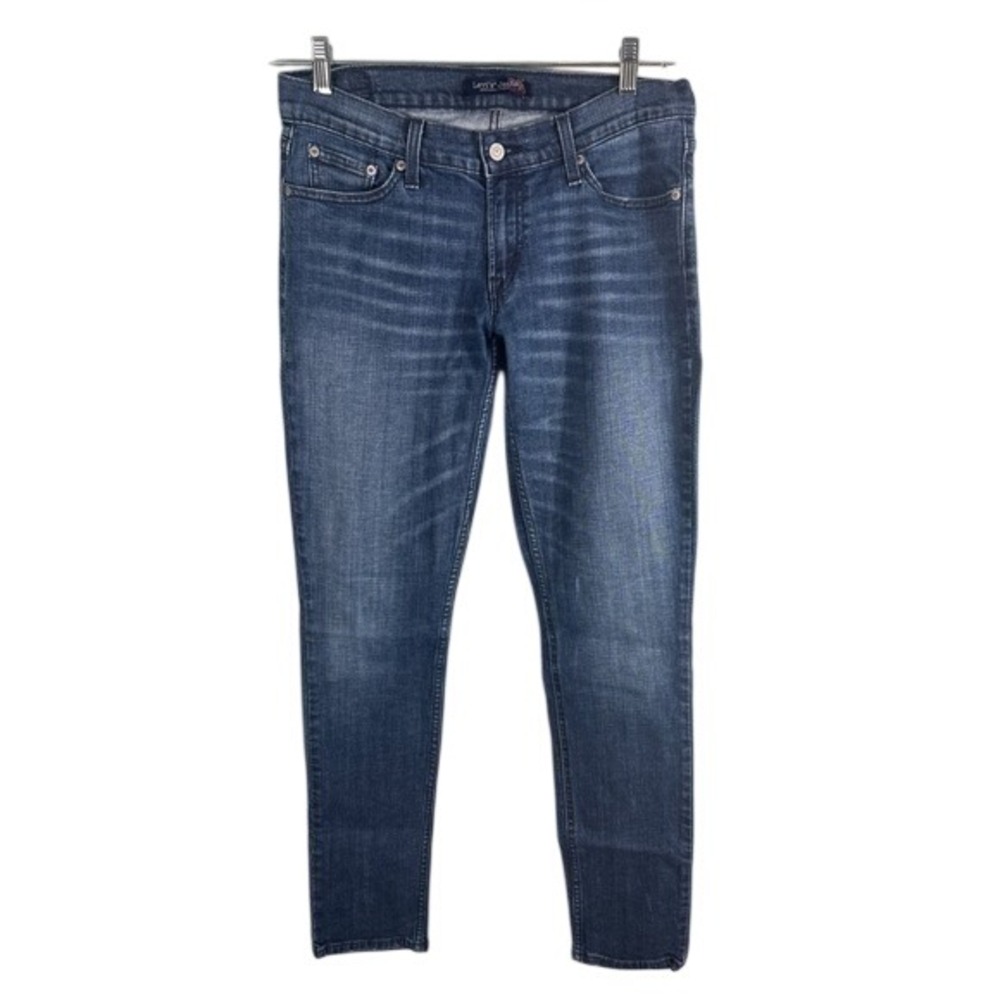 Levi's  Jeans‎ Womens 28 Blue Dark Wash Denim Stretch Casual